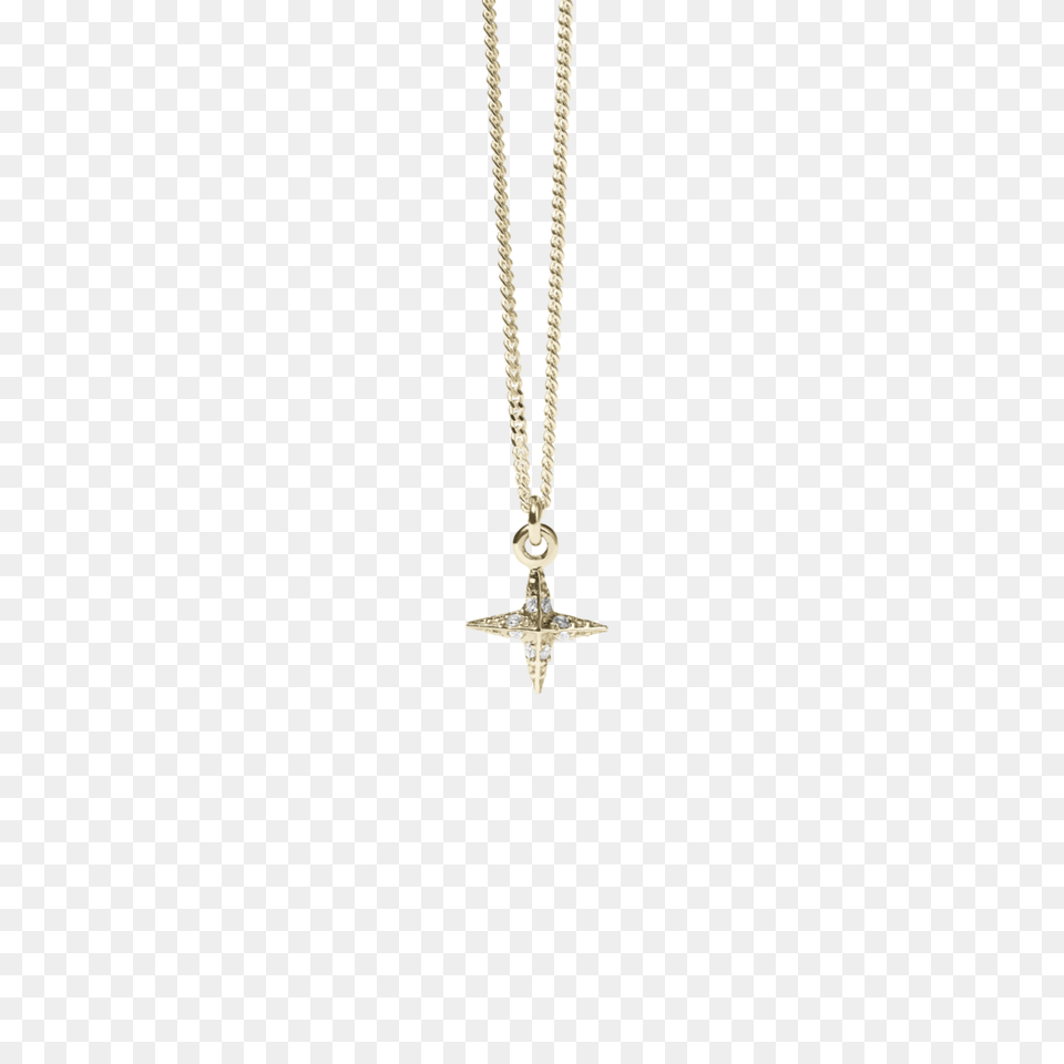 Petite Pave Star Charm Necklace Meadowlark Jewelry, Accessories, Pendant, Diamond, Gemstone Free Png Download