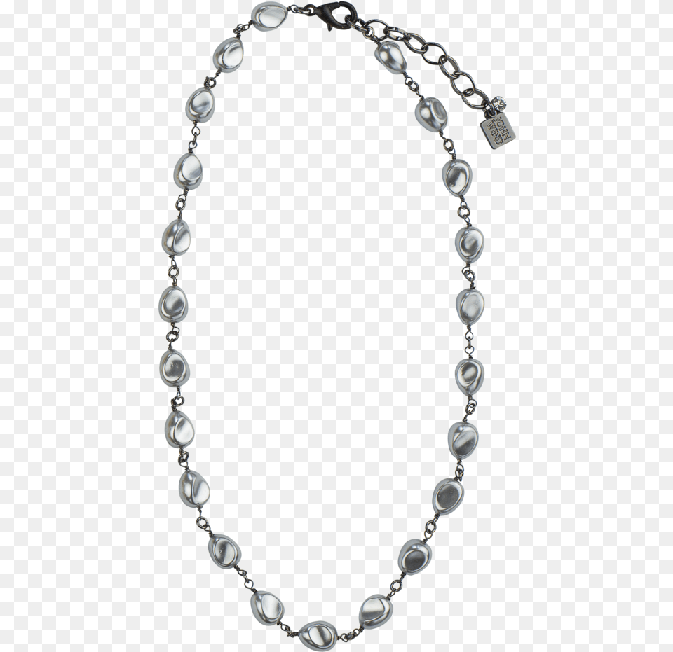 Petite Platinum Baroque Pearl Necklace Choker, Accessories, Bracelet, Jewelry Free Png