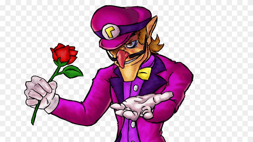 Petition Justice For Waluigi Wahhveloution Changeorg Gentleman Waluigi, Baby, Book, Publication, Comics Png Image