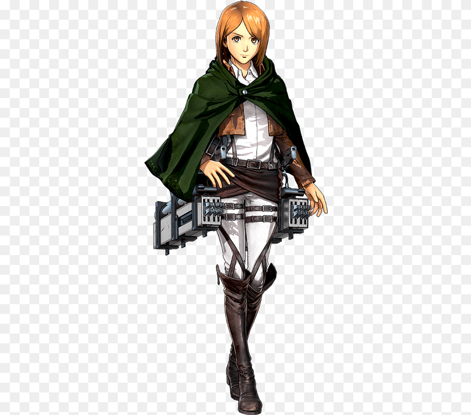 Petra From Attack On Titan, Adult, Publication, Person, Female Free Png Download