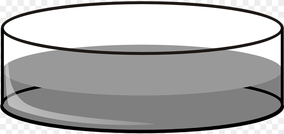 Petri Dish Deep Lab Petri Dish Black And White, Coffee Table, Cylinder, Furniture, Table Png