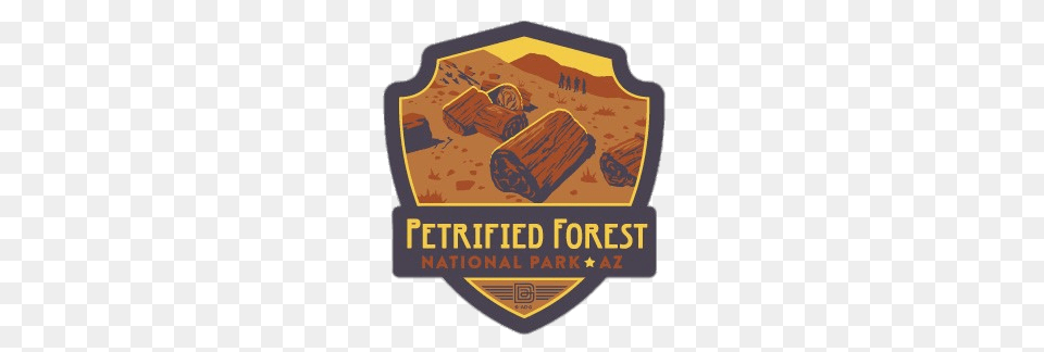 Petrified Forest National Park Emblem, Badge, Logo, Symbol, Mailbox Free Png