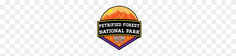 Petrified Forest National Park Sticker, Symbol, Logo, Badge, Ketchup Free Png