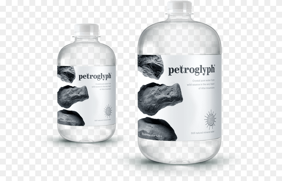 Petroglyph U2014 Altai Wild Water Petroglyph, Bottle, Water Bottle, Beverage, Mineral Water Free Transparent Png