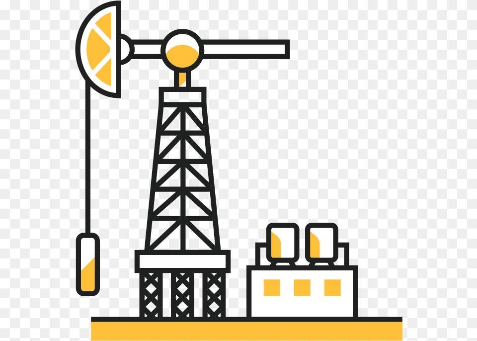 Petroleum Oil Well Oil Field Oil Platform Petroleum Factory Vector, Machine, Motor, Engine, Construction Free Png