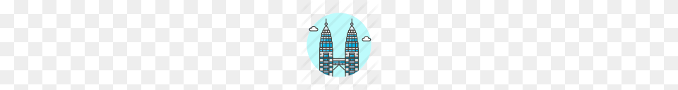 Petronas Twin Towers Icons, Architecture, Building, City, High Rise Free Png Download