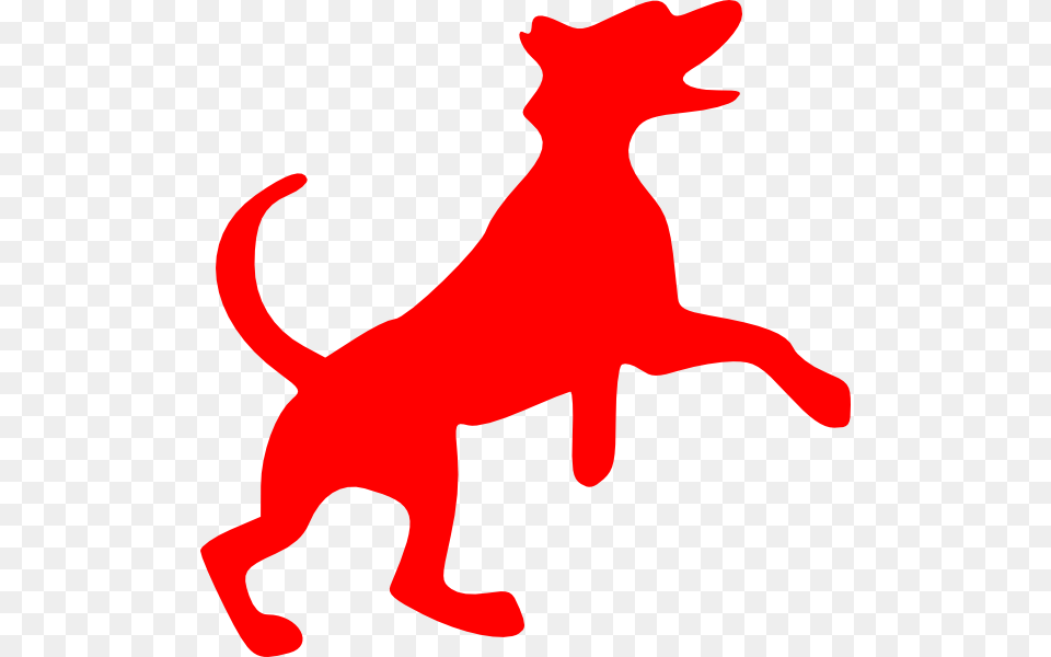 Pets Clipart Silhouette Silhouette Of Barking Dog, Food, Ketchup Free Png