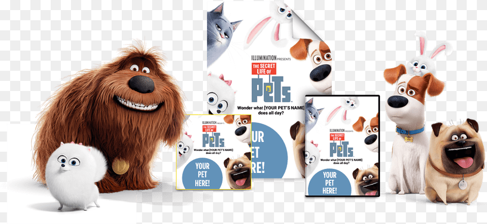 Pets Movie Secret Of Pets Life, Toy, Plush, Animal, Pet Free Png