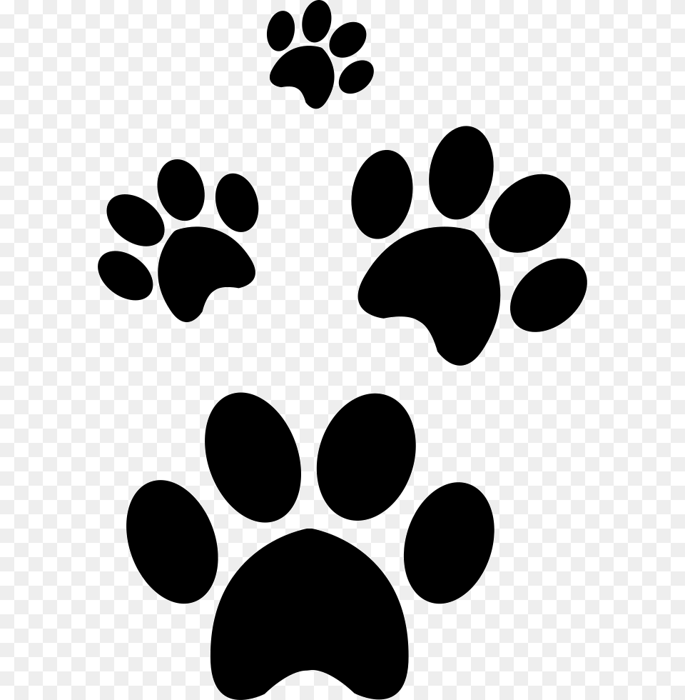 Pets Paws Heart Paw Print Silhouette, Footprint, Smoke Pipe Free Transparent Png