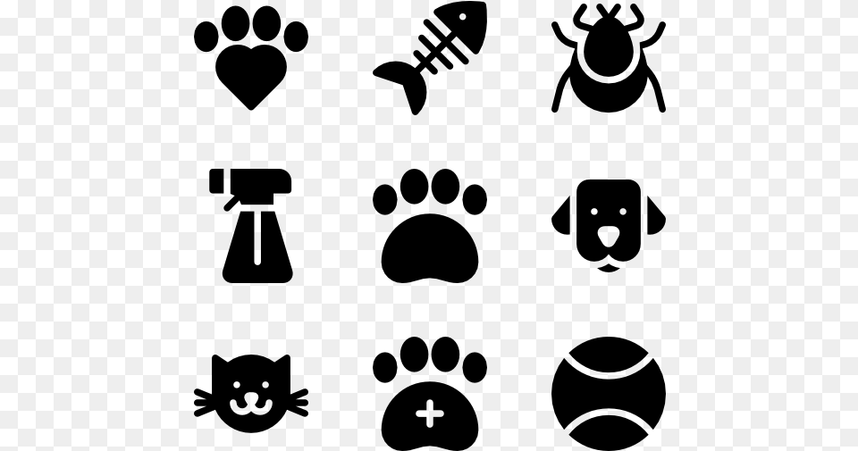 Pets Vector Water Icon, Gray Png Image