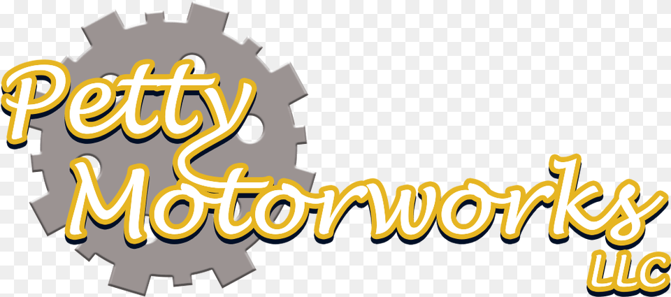 Petty Motorworks Calligraphy, Logo, Text, Light Png Image