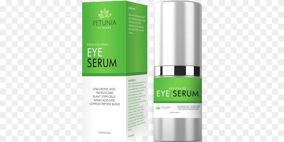 Petunia Revitalize Eye Serum Revitalize Eye Serum For Dark Circles Puffiness, Advertisement, Poster, Bottle, Cosmetics Free Png