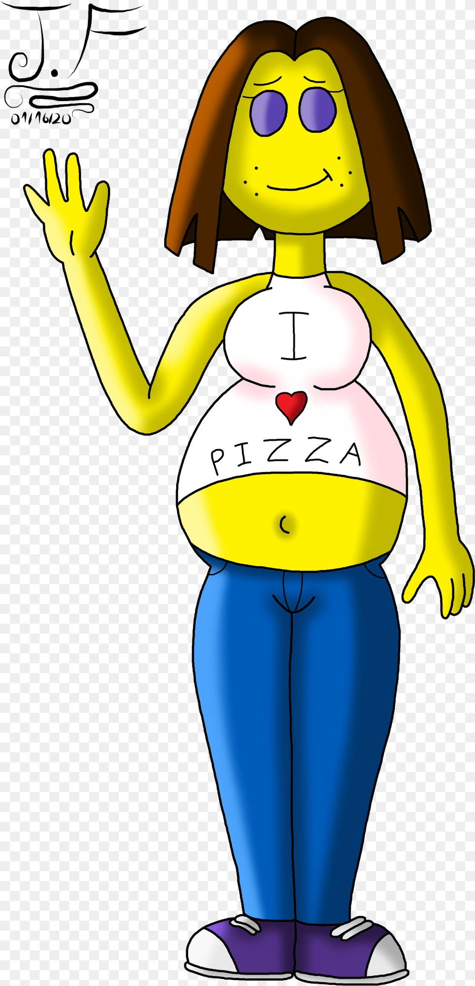 Petunia Smiley Cartoon, Person, Clothing, Pants, Face Png
