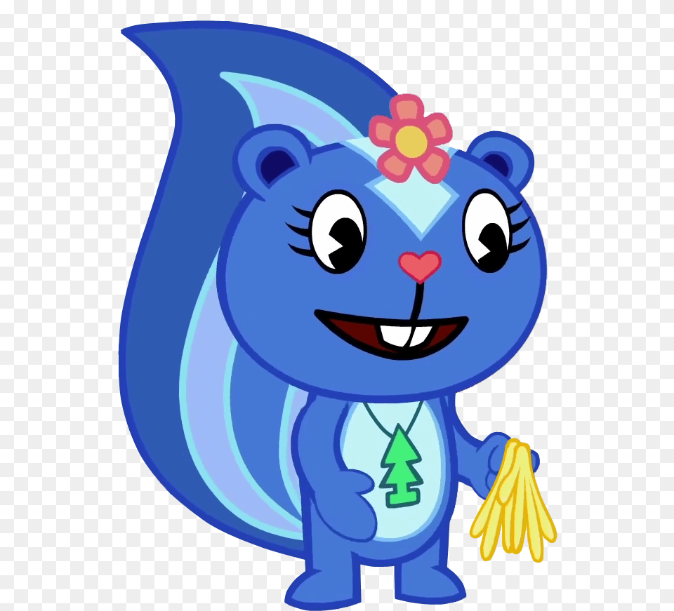 Petunia Wishy Washy Characters Happy Tree Friends, Animal, Bear, Mammal, Wildlife Free Png Download