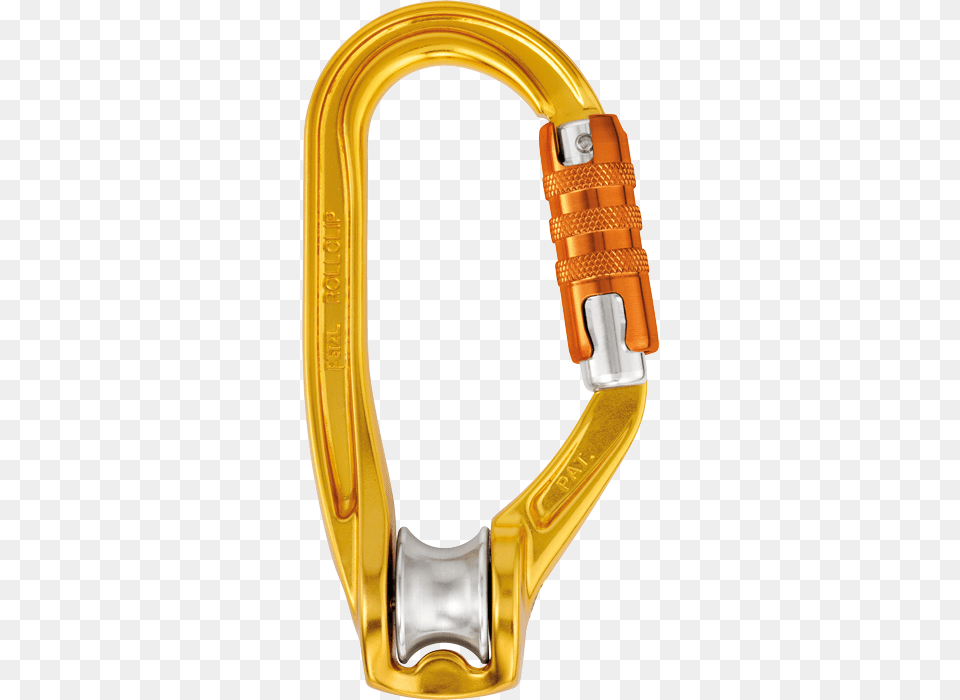 Petzl Roll Clip Triact Lock Carabiner Petzl Rollclip Triact Lock, Electronics, Hardware, Smoke Pipe Free Png