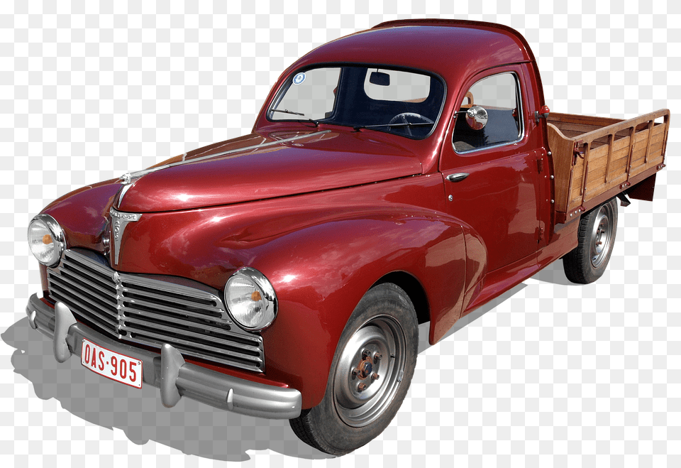 Peugeot 203 Pickup Truck, Transportation, Truck, Vehicle Free Transparent Png