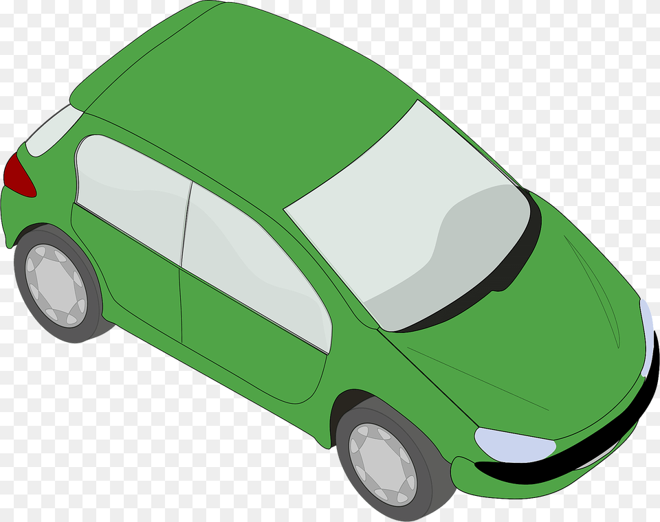 Peugeot 206 Green Clipart, Grass, Plant, Lawn, Device Png Image