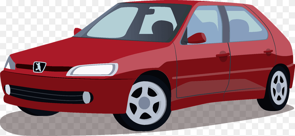 Peugeot 306 Clipart, Car, Vehicle, Sedan, Transportation Free Png Download