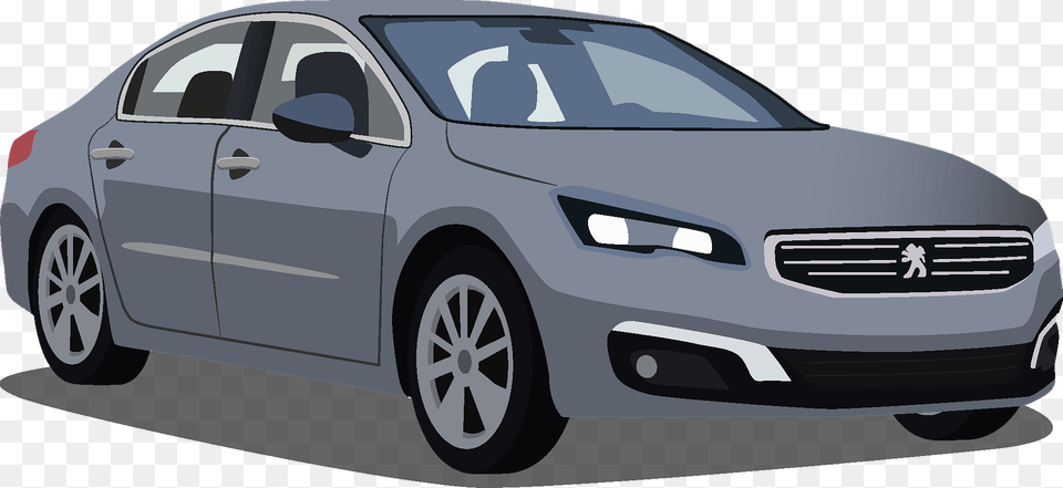 Peugeot 508 Clipart, Alloy Wheel, Vehicle, Transportation, Tire Free Png Download