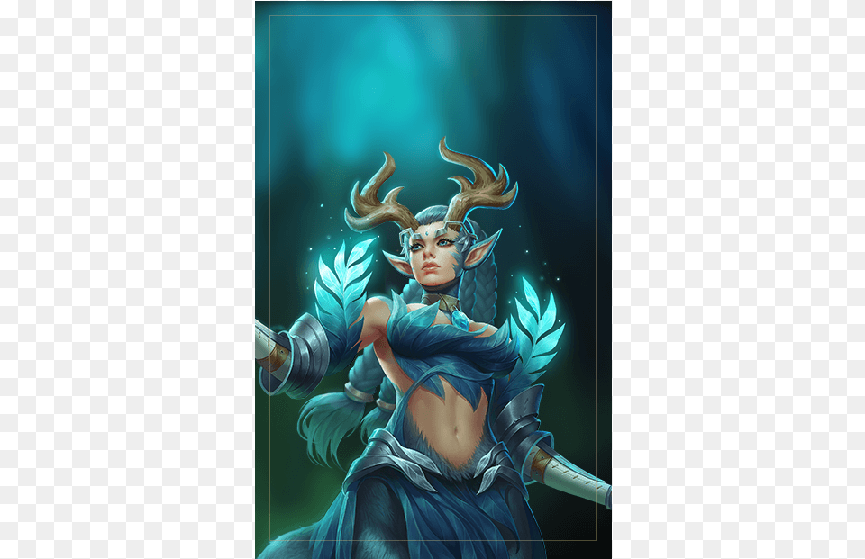 Peuraguardian Of The Arena Of Valor Art, Adult, Female, Person, Woman Png