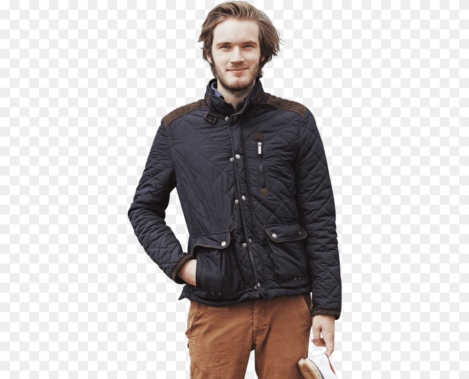 Pewdiepie Casual Standing Dantdm Meets Pewdiepie, Clothing, Coat, Jacket, Adult Png