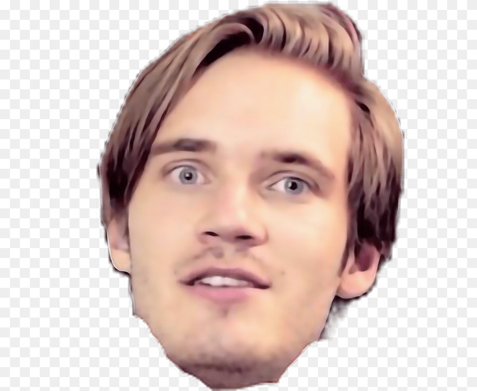 Pewdiepie Head, Adult, Portrait, Photography, Person Png