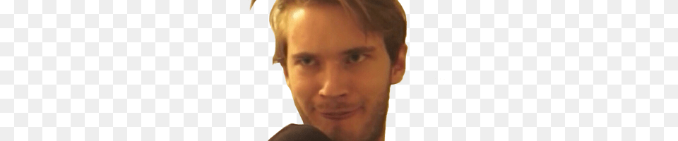 Pewdiepie Head Image, Smile, Face, Happy, Portrait Free Png Download