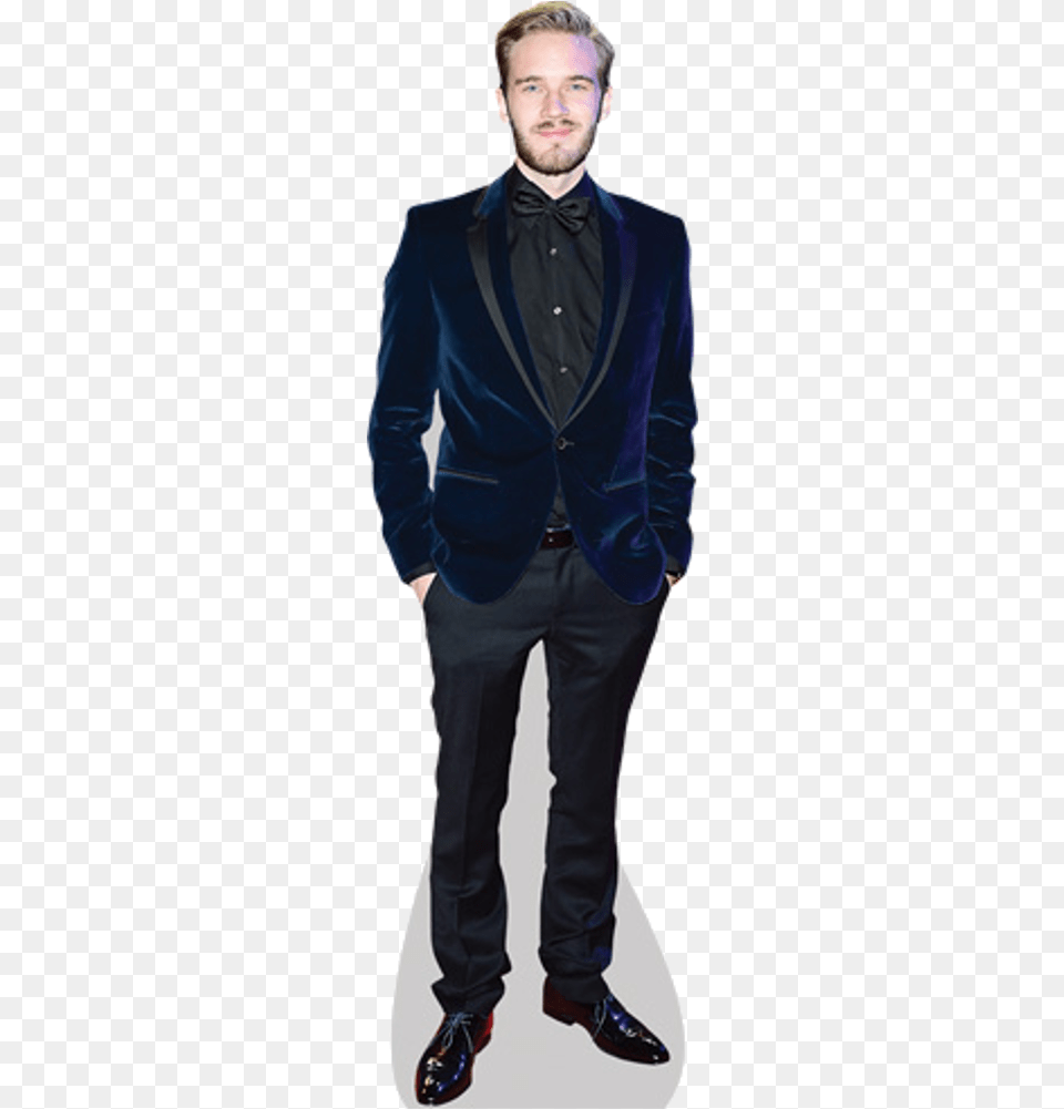 Pewdiepie In A Suit, Tuxedo, Clothing, Formal Wear, Person Free Png Download