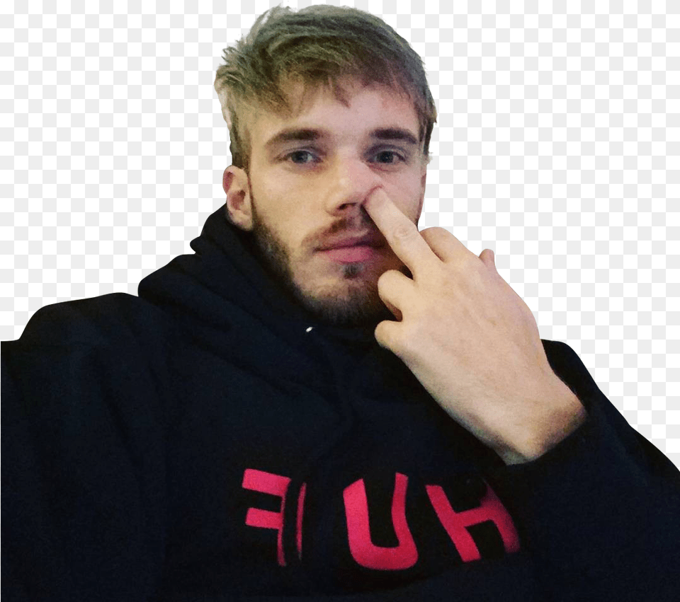 Pewdiepie With No Background, Face, Head, Person, Photography Free Png