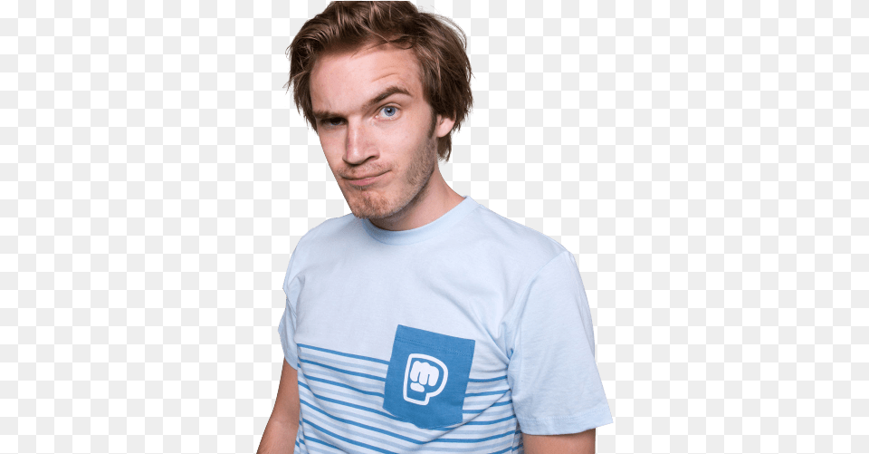 Pewdiepie Worried Sideview Pewdiepie Iphone, Clothing, Shirt, T-shirt, Adult Free Png Download