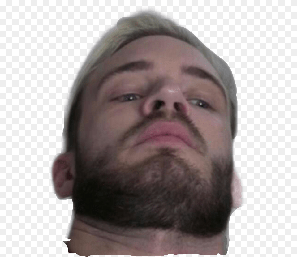 Pewdiepie Youtube Freetoedit Selfie, Beard, Face, Head, Person Free Png