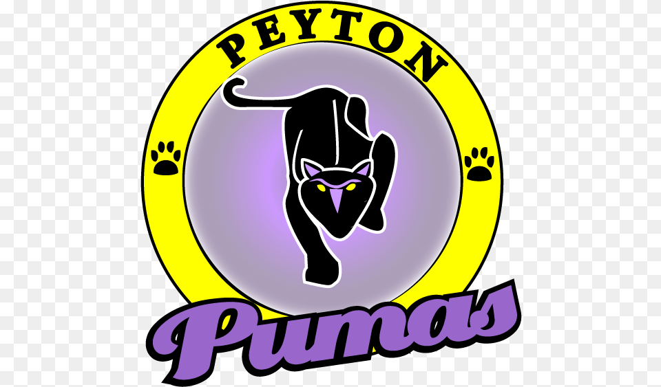 Peyton Elementary School Peyton School Stockton, Logo, Purple Png