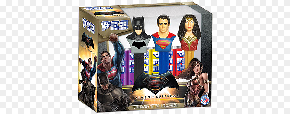 Pez Dc Comics Batman Vs Batman V Superman Dawn Of Justice Pez Set, Adult, Female, Person, Woman Png