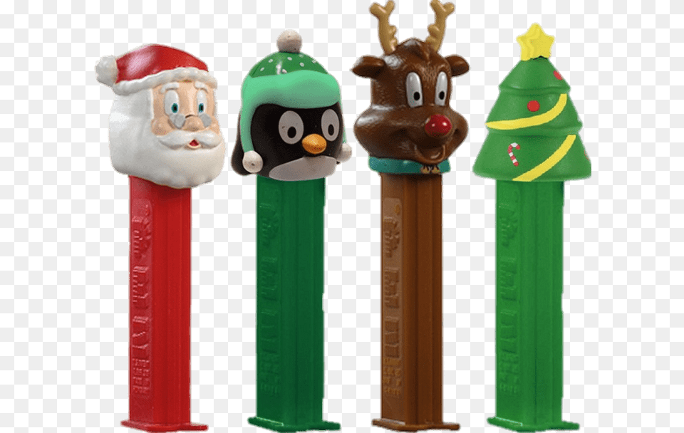 Pez Dispensers Christmas Collection, Toy, Pez Dispenser, Baby, Person Free Transparent Png