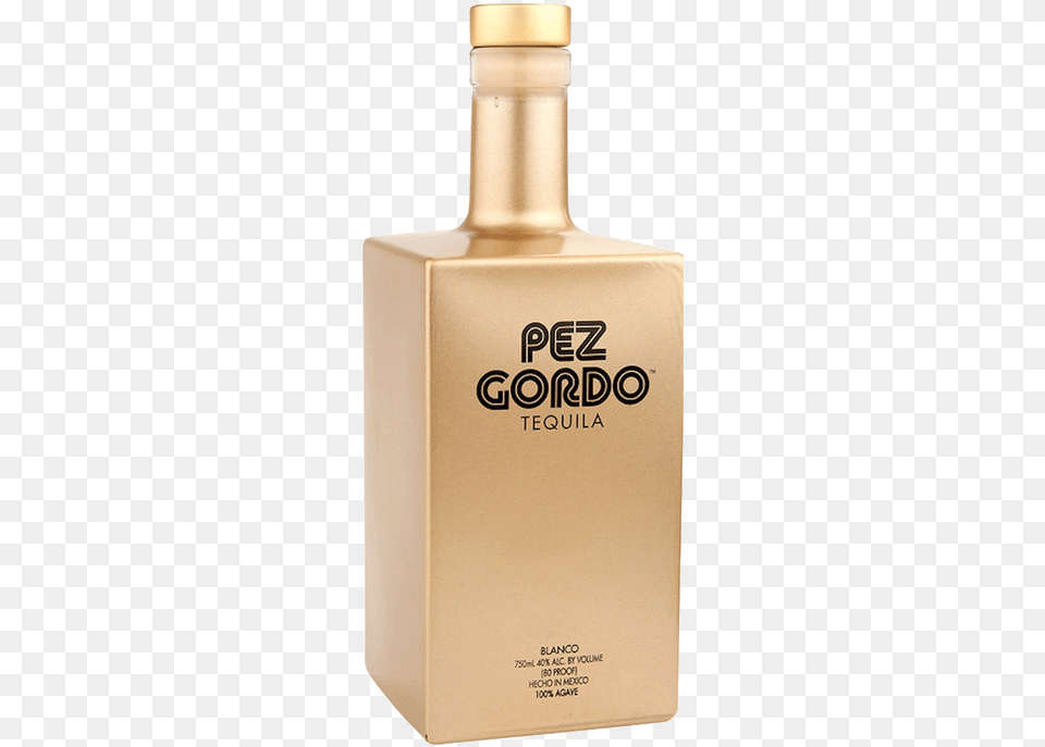 Pez Gordo Blanco Tequila, Bottle, Alcohol, Beverage, Liquor Png Image