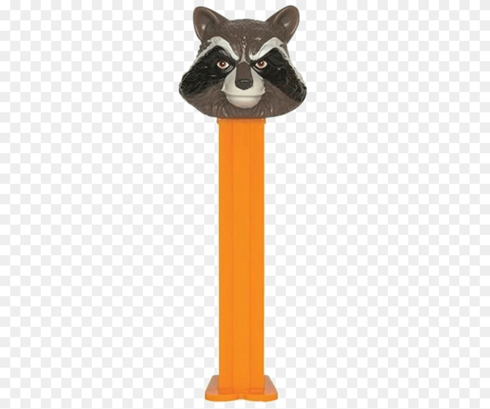 Pez Marvel Rocket Raccoon, Pez Dispenser, Animal, Cat, Mammal Free Png