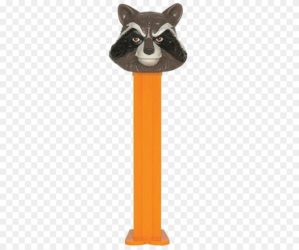 Pez Marvel Rocket Raccoon Guardians Of The Galaxy, Pez Dispenser, Animal, Cat, Mammal Png