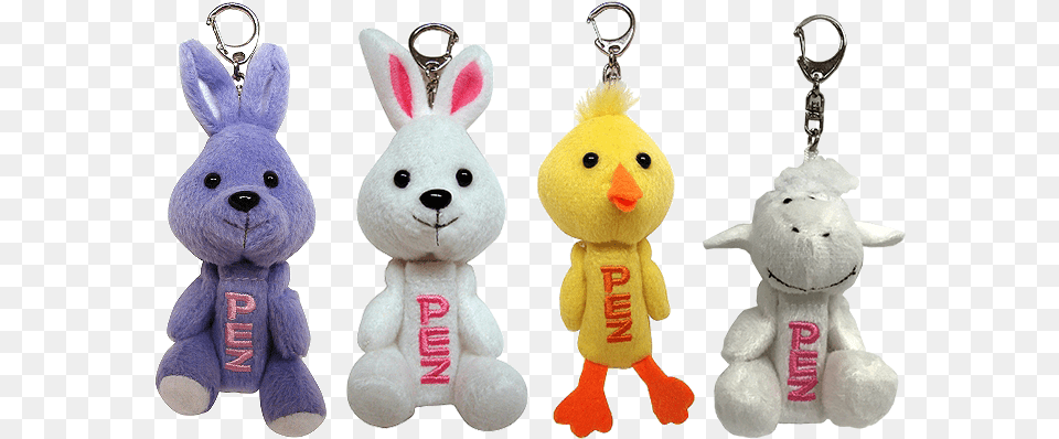 Pez Plush Easter Collection Candy Dispenser With Keychain, Toy, Teddy Bear Free Png Download