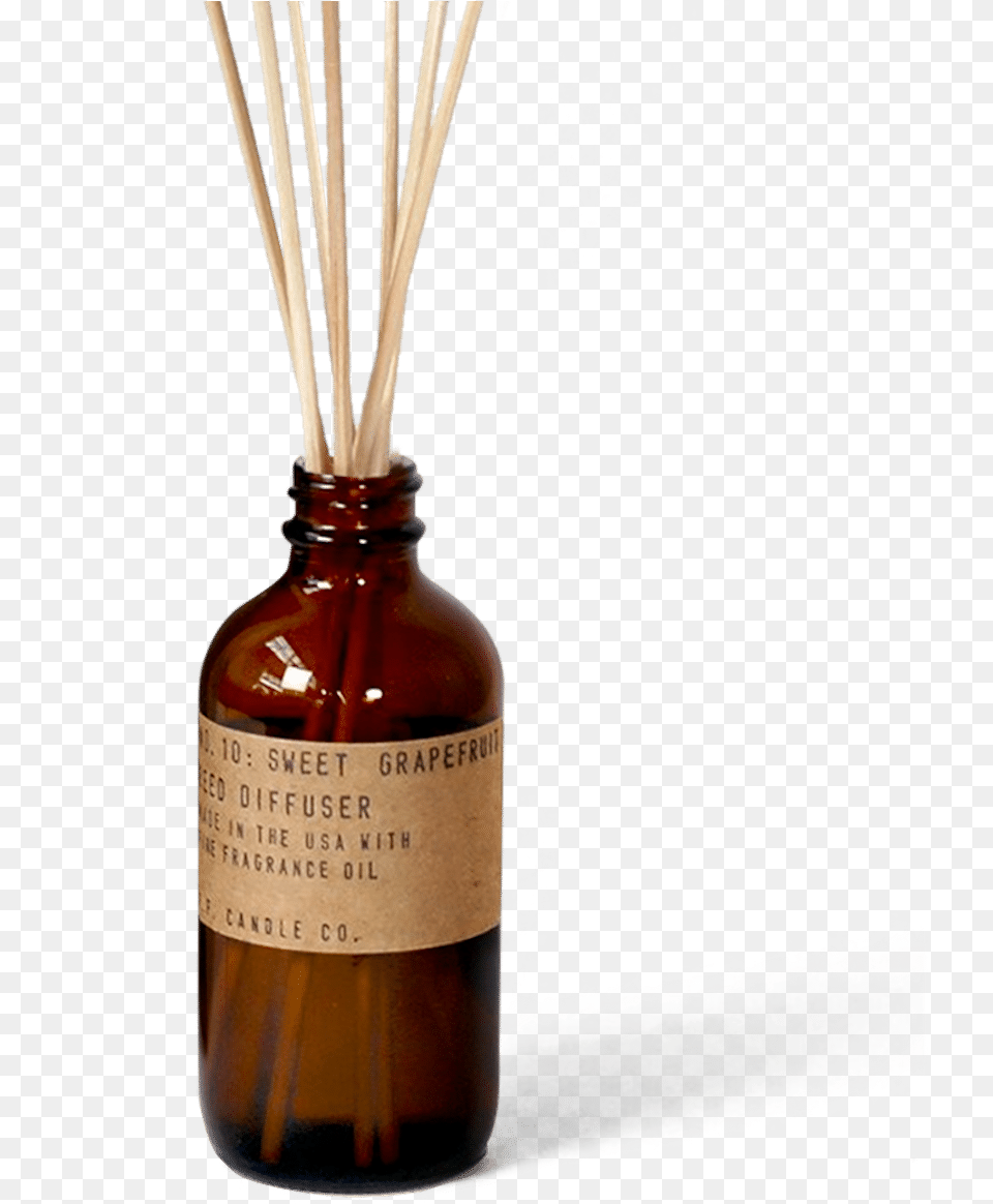 Pf Candle Co Campfire Diffuser, Bottle, Alcohol, Beer, Beverage Png Image