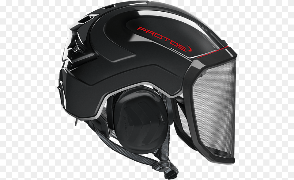 Pfanner Protos Integral Arborist Helmet Protos Black Helmet, Accessories, Crash Helmet, Goggles Free Png