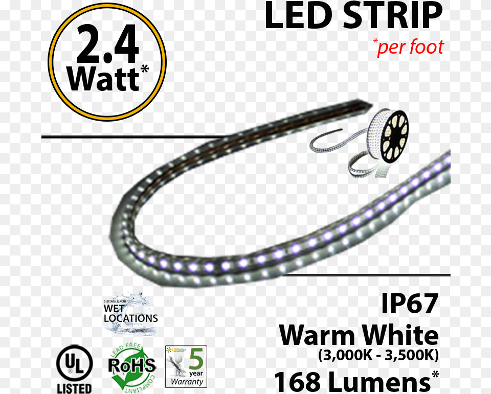 Pfeet Led Strip 1 Foot Warm White Led Strip Light, Accessories, Bracelet, Jewelry, Electronics Png Image