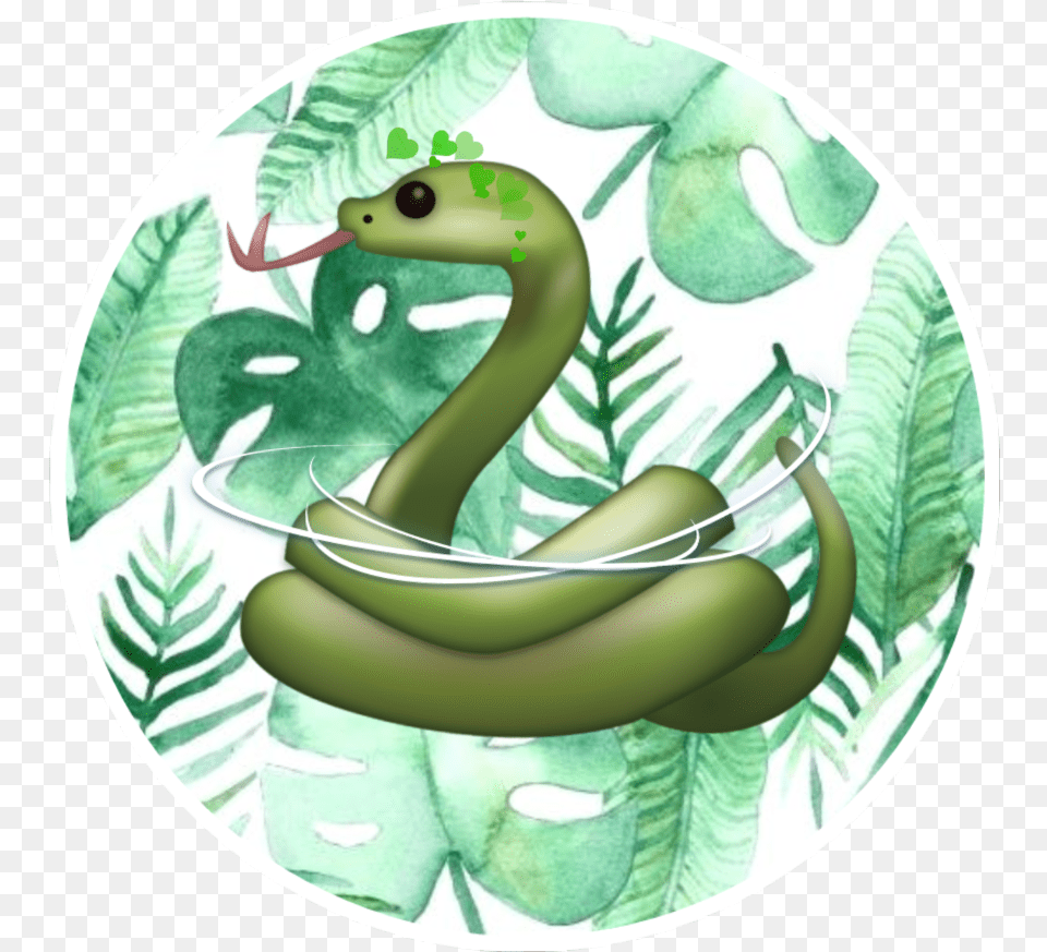Pfp Sticker Wallpaper, Green, Animal, Green Snake, Reptile Free Transparent Png