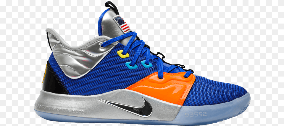 Pg 3 Shoes Blue, Clothing, Footwear, Shoe, Sneaker Free Png