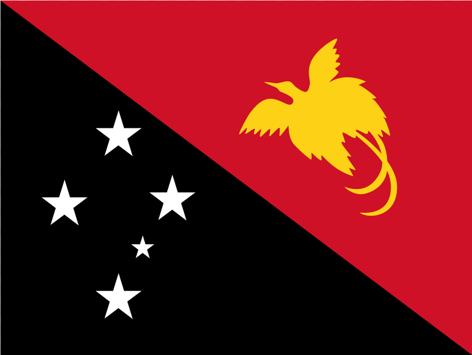 Pg Papua New Guinea Flag Icon Bird Papua New Guinea Flag, Symbol Png Image
