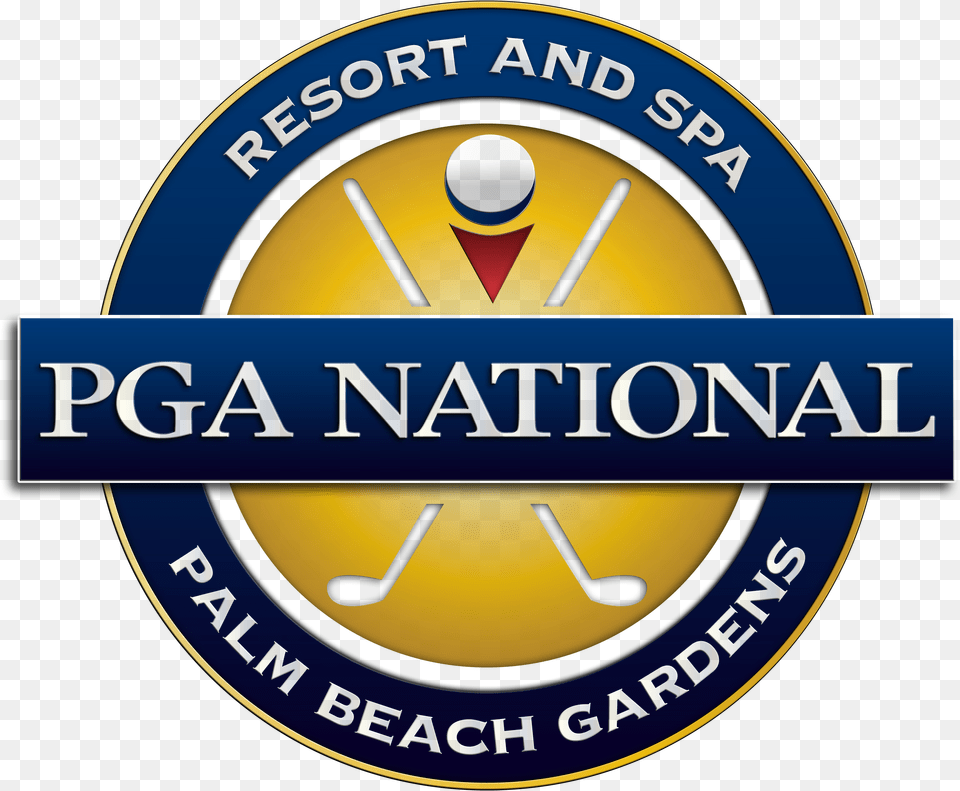 Pga National Resort Amp Spa39s Logo Pga National Resort And Spa Logo, Badge, Symbol, Emblem, Disk Free Png Download