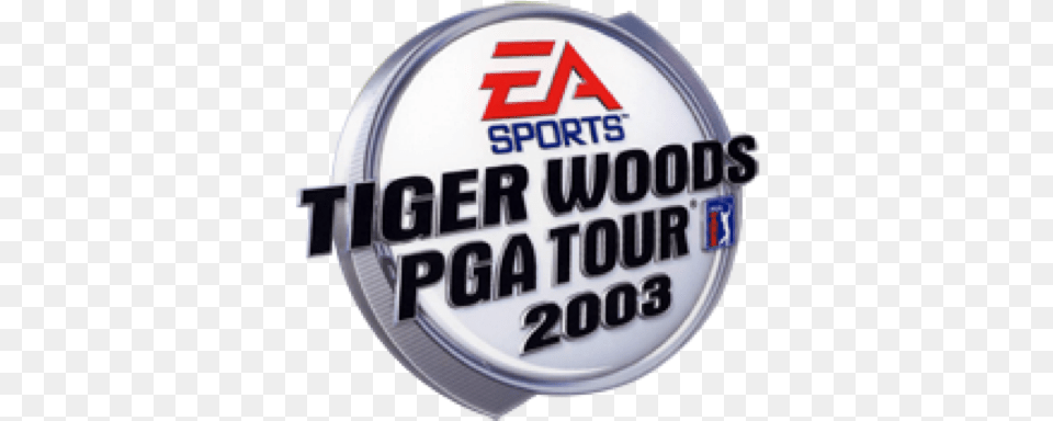 Pga Tour Game Series Tiger Woods Pga Tour 2003 Logo, Badge, Symbol, Birthday Cake, Cake Free Png