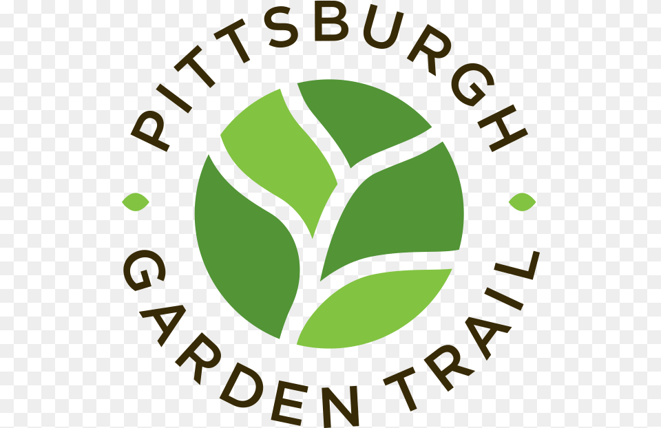 Pgh Garden Trail S Rgb Sign, Logo, Green, Ammunition, Grenade Png Image