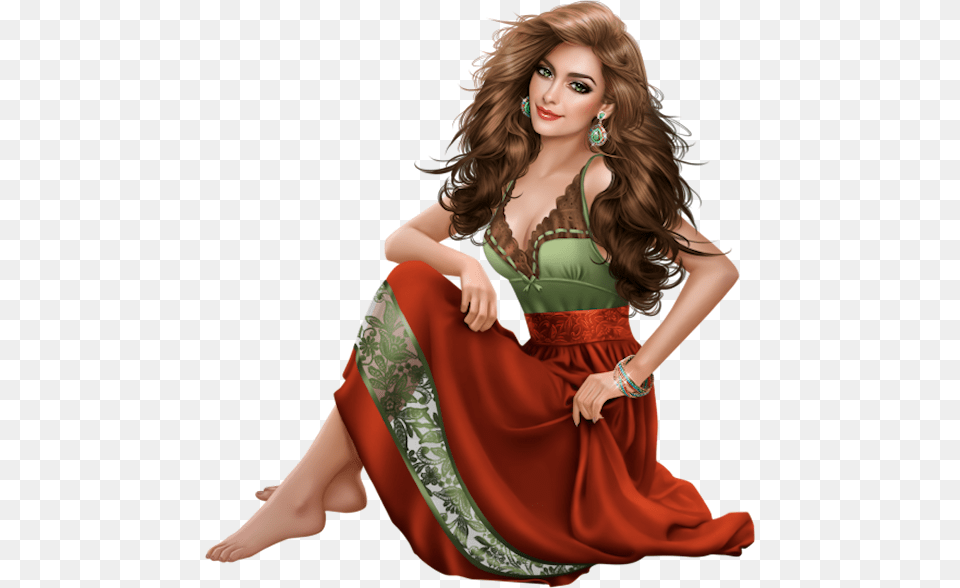 Pgina 59 Femme Licence Automne Gypsy Woman, Adult, Person, Gown, Formal Wear Free Transparent Png