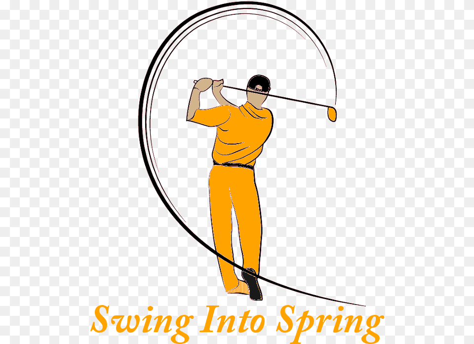 Pgpa Swing Into Spring 2019 Golf Outing Logo, Adult, Male, Man, Person Free Png Download