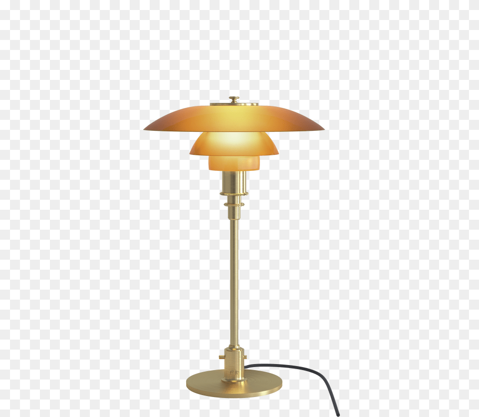 Ph 3 2 Table Lamp Amber, Lampshade Free Png Download